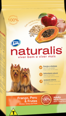 Ração Para Cães Naturalis Adulto Pequeno Porte 15kg